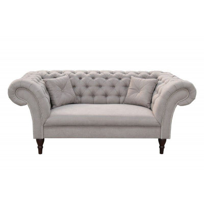Chesterfield Design Pohovka Sofa 2 Dvoused Polštářové Pohovky Pohovky 2-Dílný Garnitár Nové