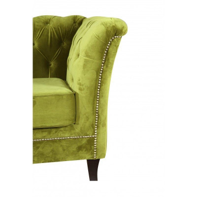 Chesterfield Design Sofa Pohovka V kanceláři Praxi Kancelářské Pohovky Textilie Tkanina