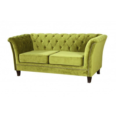 Chesterfield Design Sofa Pohovka V kanceláři Praxi Kancelářské Pohovky Textilie Tkanina