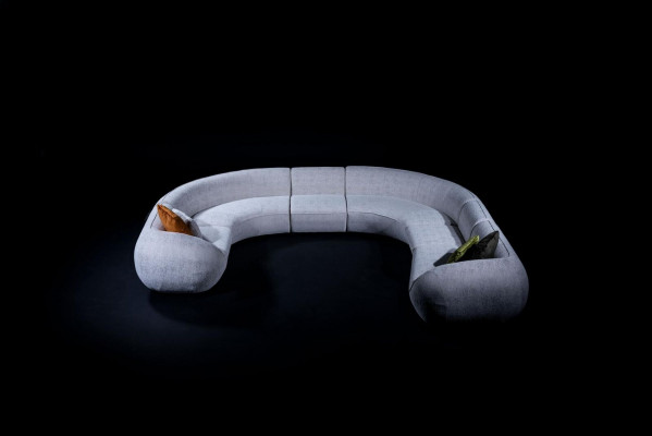 Rohová sedací souprava U-formy Luxus Moderní židle obývacího pokoje