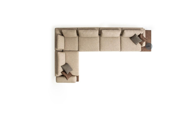 Ecksofa L-Form Wohnzimmer Sofa Couch Design Modern Polstersofa Möbel