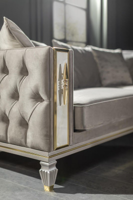 Chesterfield Sofa xxl Pohovka Couch Polstře Big Sofas Design Nábytek Zařízení