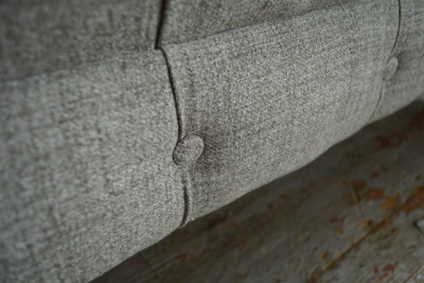 Design Chesterfield Sofa 3 Dvoumístná souprava pohovka Stoff Polster Leder Tříkřeslo.