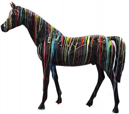 Designer Pferd Abstrakte Figur Moderne Figuren Dekoration Garten Skulpturen Neu Návrhářský koník Abstraktní figura Moderní sochy Ozdoby Zahrada Sochy Nové