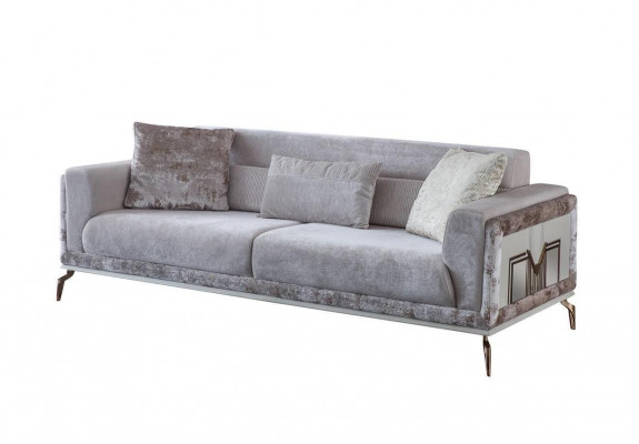 Moderní pohovka 3místná bílá barva nábytku v obývacím pokoji Luxury Novelty