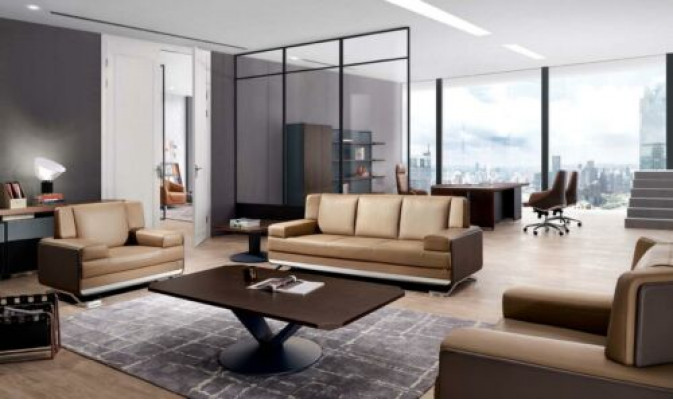 Sofa set Couch Suite 3+1+1 designer sofa coffee table 4-piece living room