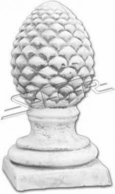 Květinový sloup / Stojan pro květiny Zahrada Terasa Přírodní Dekorace Sloupy Bílá Socha