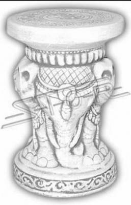 Květinový květináč, květinový květináč, dekorativní figura květináčů zahrady slon.