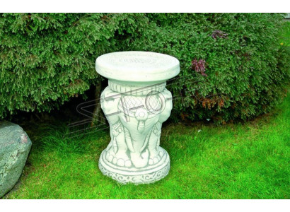 Květinový květináč, květinový květináč, dekorativní figura květináčů zahrady slon.