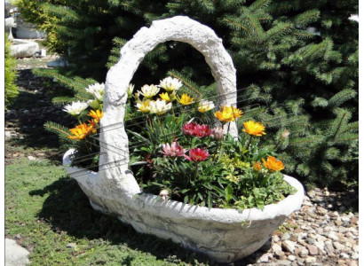 Květinový květináč, květinový květináč, dekorace figura příroda květináče vázy zahrada