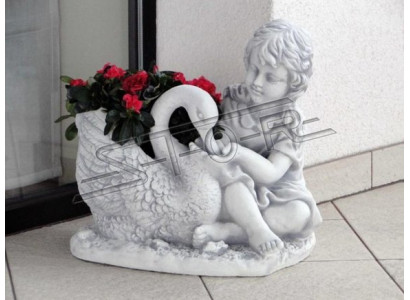 Květináč Záhon Výzdoba Zahrada Květináče Příroda Vázy Socha