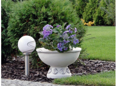 Květinový květináč Pflanz Kübel Dekoration Garten Vasen Natur Figur Blumentöpfe