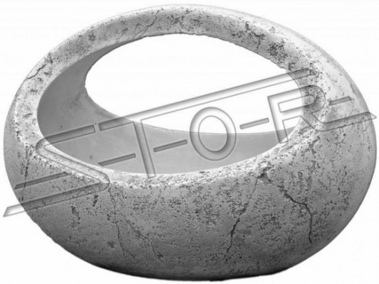 Květinový květináč Nádoba na rostliny Dekorace Příroda Zahrada Vázy Květináče Socha