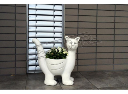 Květinový květináč, zahradní květinový květináč, ozdoby, vázy, sochy, zahrada, příroda, květináče