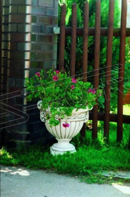 Kbel rost, Kbel Zink Garten, Terassen Deko Pflanzschal Gartenamphore Kantenhocker Gartenstecker 