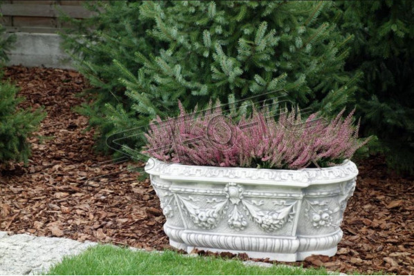 Blumentöpfe Dekorative Kasten Topf Blumen Töpfe XXL Garten Beton Terrasse