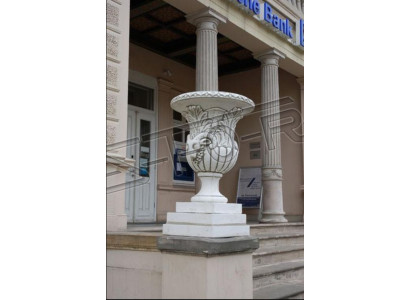 Květinová váza květinový box zahradní dekorace kamenná dekorace antický styl květiny