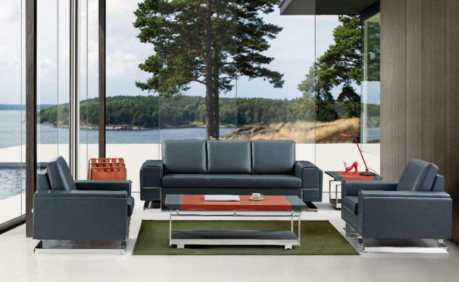 Kancelářské vybavení Relax Kožený klub Lounge Konferenční křeslo Křeslo Polštář