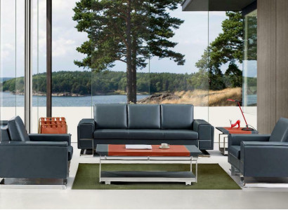 Kancelářské vybavení Relax Kožený klub Lounge Konferenční křeslo Křeslo Polštář