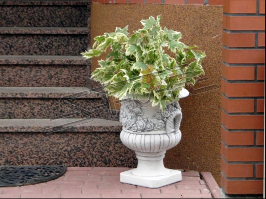 Design Květináč Dekorace Top Plánek Květinový Nádobí Figura Květináče Obličej Socha