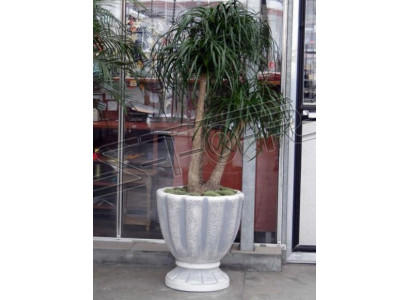 Design květináč dekorativní plán záhon nádoba hrnce figurína obličej socha