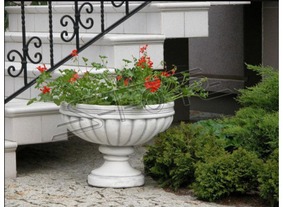 Design květináče Top Planz Deko Kübel Gefäß Töpfe Figur Gesicht Skulptur