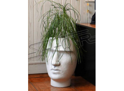 Design květinový hrnec Top Planz kbelík dekorativní nádoba figura hrnce obličej socha