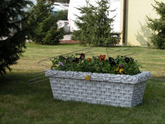 Design Květináč Top Plán Květinový Truhlík Nádoba Dekorativní Květináče Socha Tvář