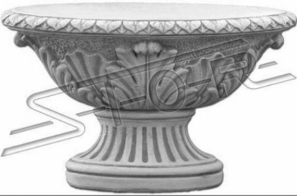 Design květináče Top Planz nádoba truhlík ve tvaru tváře dekorativní postava