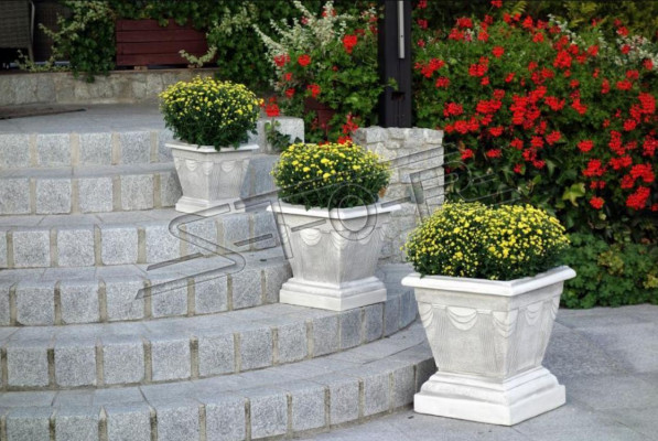 Design Květináče Top Planz Nádoba Květináče Figurína Obličej Dekorace Socha