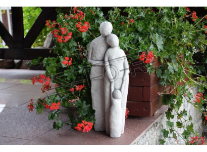 Designer figurína socha sochy sochy sochy sochy dekor abstraktní.