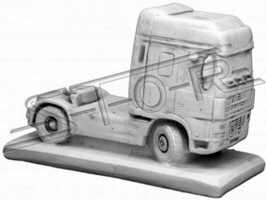 Designer socha Figurka Figuríny Kamion LKW Sošky Zahrada Socha