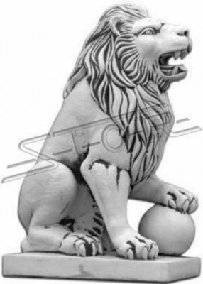 Vznešený rytíř lev socha socha sochy sochy zahrady