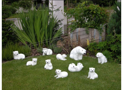 Medvěd lední socha zahrady figuríny sochy dekorace figuríny