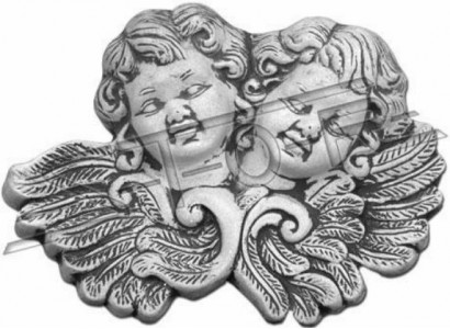 Anděl 24cm socha Design Figurína Socha Zahrada Figuríny Sochy