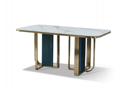 Jídelní stůl nerez kámen Stoly Design Nábytek Italské vybavení