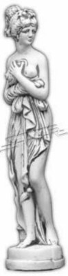 Eva paní 74 cm socha design figurína socha v zahradě sochy	statue