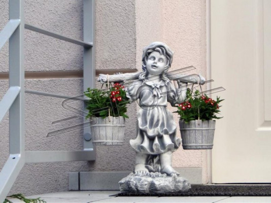 Postava Květinový květináč Dekorace Kbelíky na květiny Dekorativní Postavy Zahrada