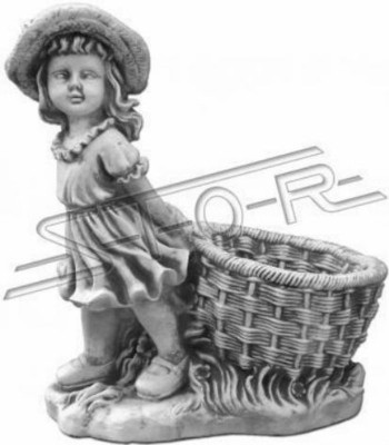 40cm Deko socha design figurína socha zahrady šedé figury přírodních soch