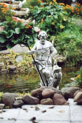 Fontány Figura Socha Antikní Figuríny Sochařství Sochy Zahrada