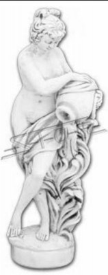 Fontány Figurína Socha Figuríny Sochařství Sochy Zahrada Antikvariat