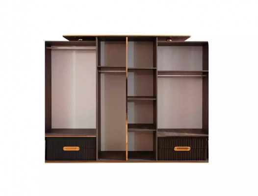 Garnit Luxus Ložnice Ložní souprava Dvoulůžko Garnit Ložní sada 4 kusy Beige