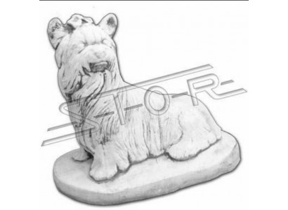 Zahradní dekorace socha psa soška figuríny soch designérska figurína