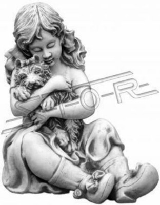 42 cm Dekorační socha Designová figurína sochy zahrady sochy