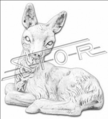 Zahradní dekorace socha Bambi socha figura sochy designérské
