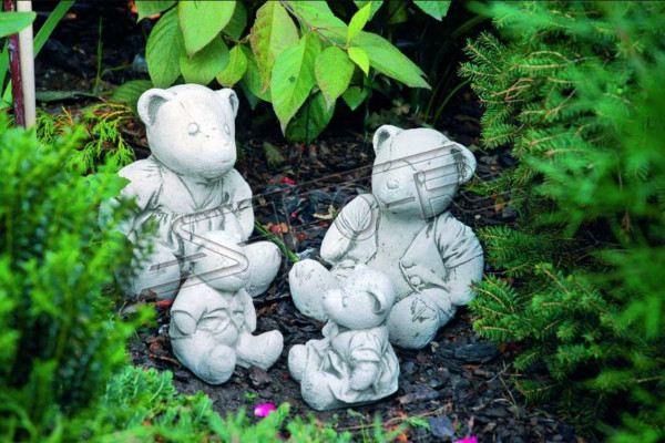 Zahradní dekorace Medvěd Terasa Kamenné sochy Socha Dekorativní Přírodní Socha