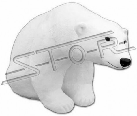 Zahrada Dekorace Lední Medvěd Socha Sochy soch Designér