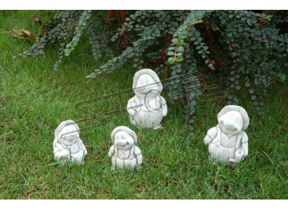 Zahrada Dekorace Sova Terasa Příroda Kámen Figurky Figura Dekorativní Socha