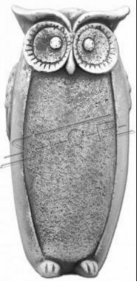 Zahrada Dekorace Sova Terasa Kamenné Sochy Dekorativní Socha Přírodní Socha