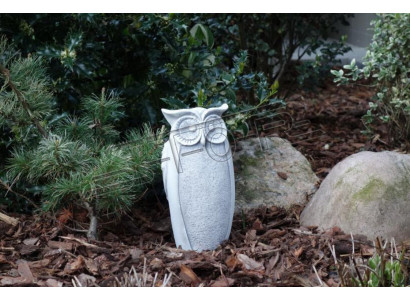 Zahrada Dekorace Sova Terasa Kamenné Sochy Dekorativní Socha Přírodní Socha